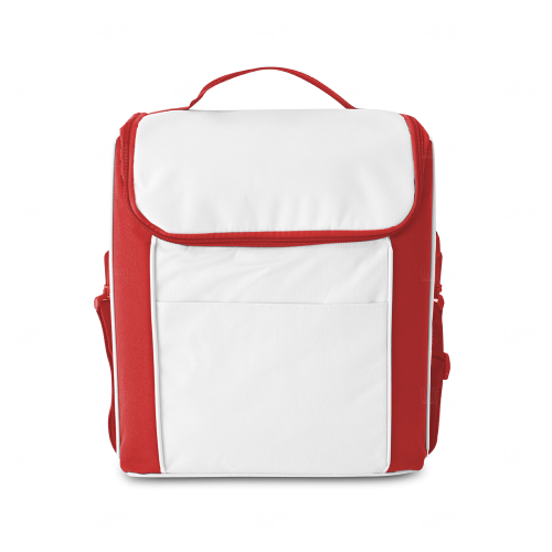 Bolsa Térmica com Alça Ajustável Personalizada - 12L Vermelho