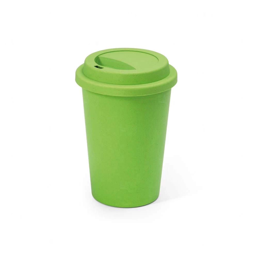 Copo Ecológico 450ml Colorido Personalizado Verde Claro