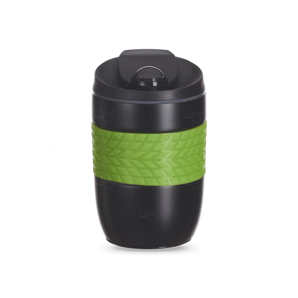 Copo Térmico Antiqueda 260ml - Personalizado Verde Claro