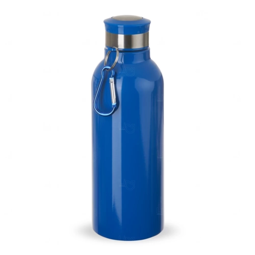 Garrafa Inox 700ml Personalizada com Mosquetão 