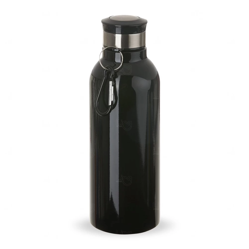 Garrafa Inox 700ml Personalizada com Mosquetão 
