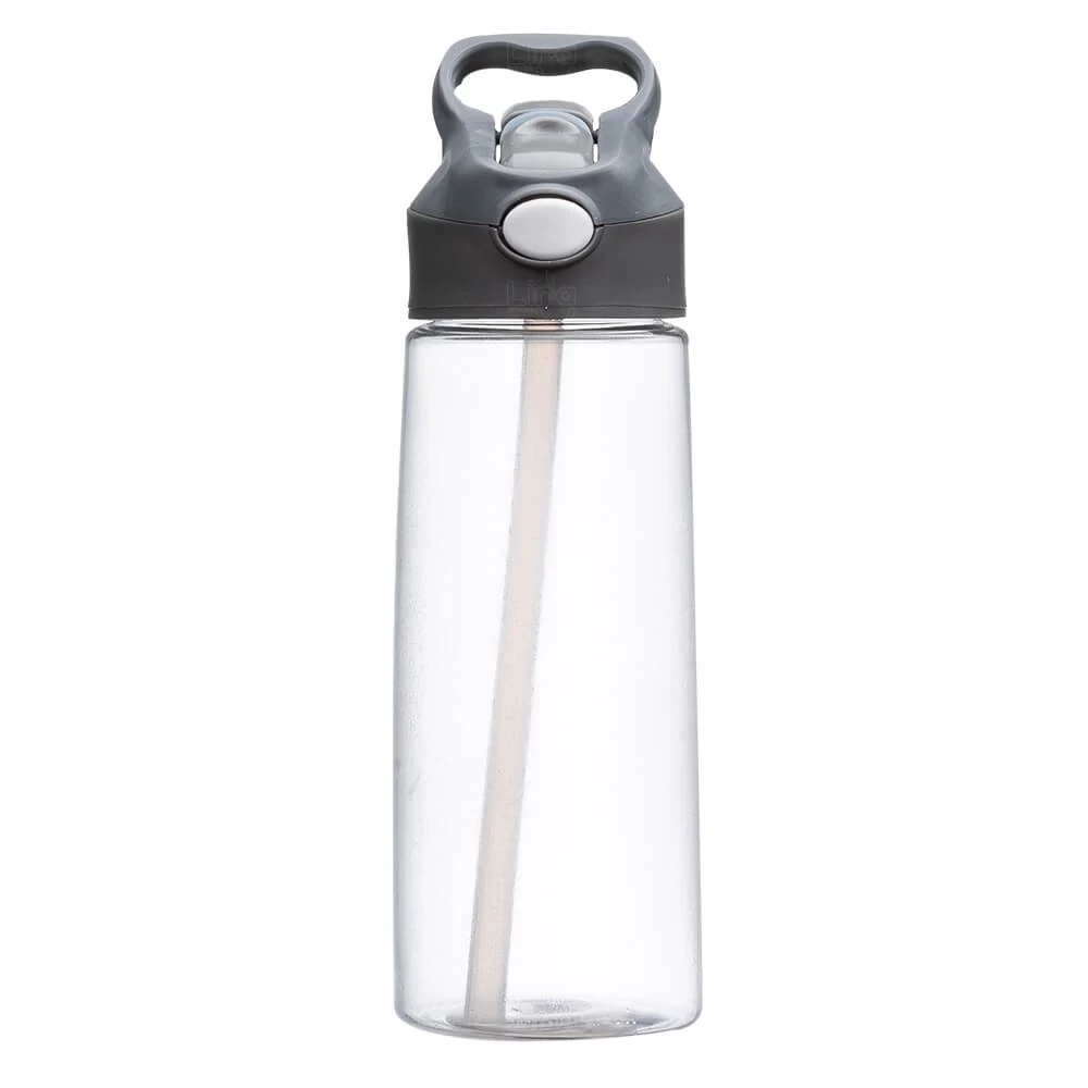 Squeeze Plástica Personalizada 650ml com Botão Acionador 