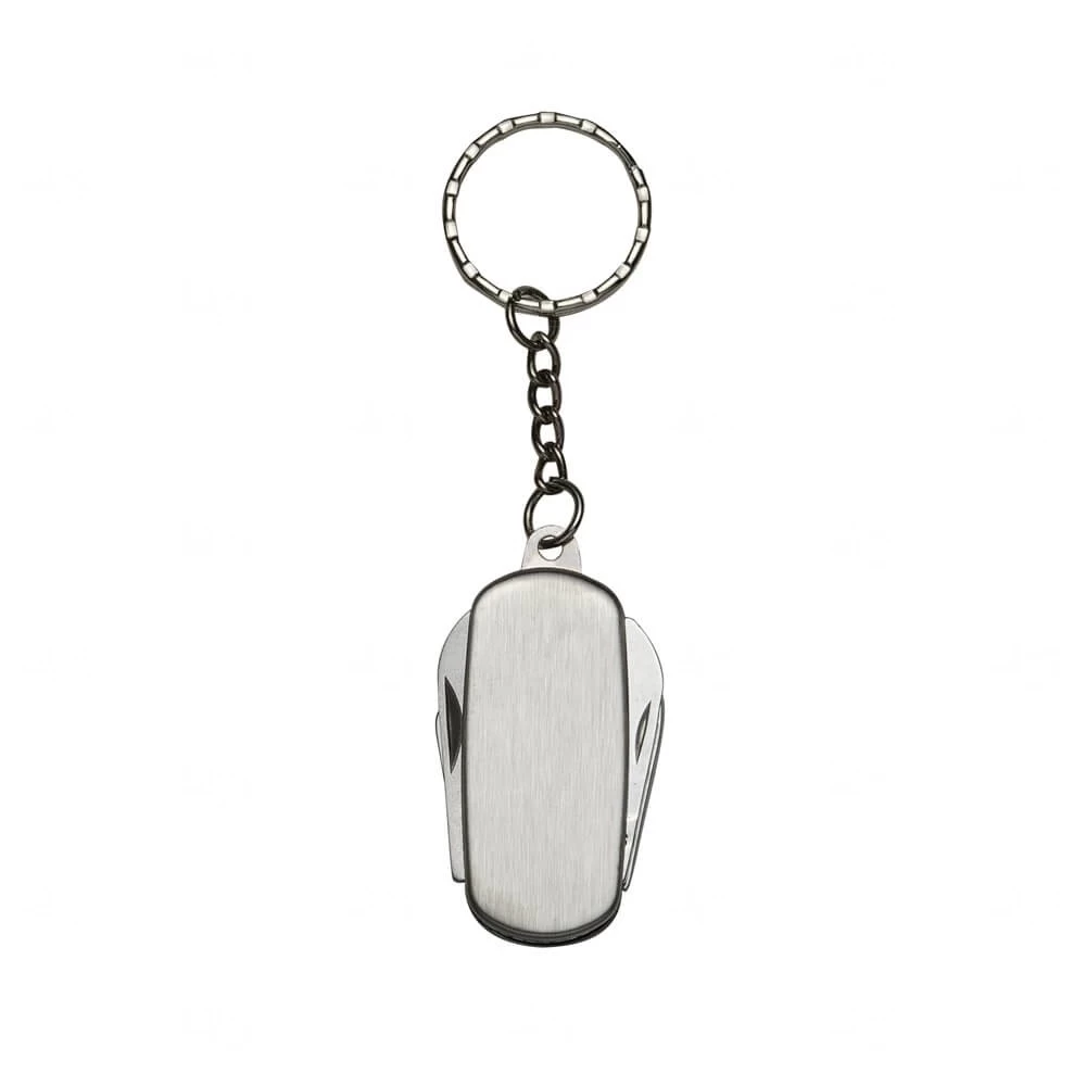 Chaveiro Canivete 4 em 1 em Metal Personalizado 