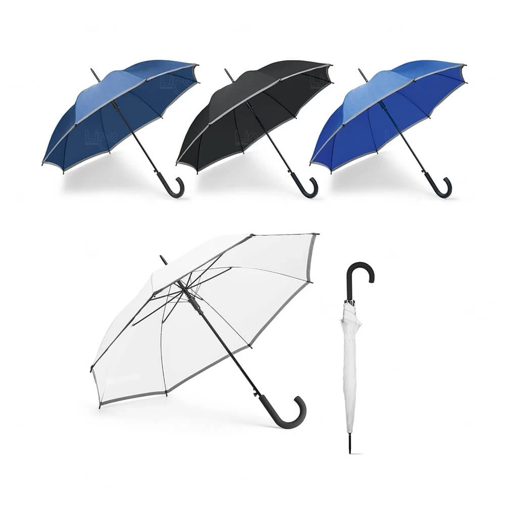Guarda-Chuva com Faixa Refletora Personalizado 
