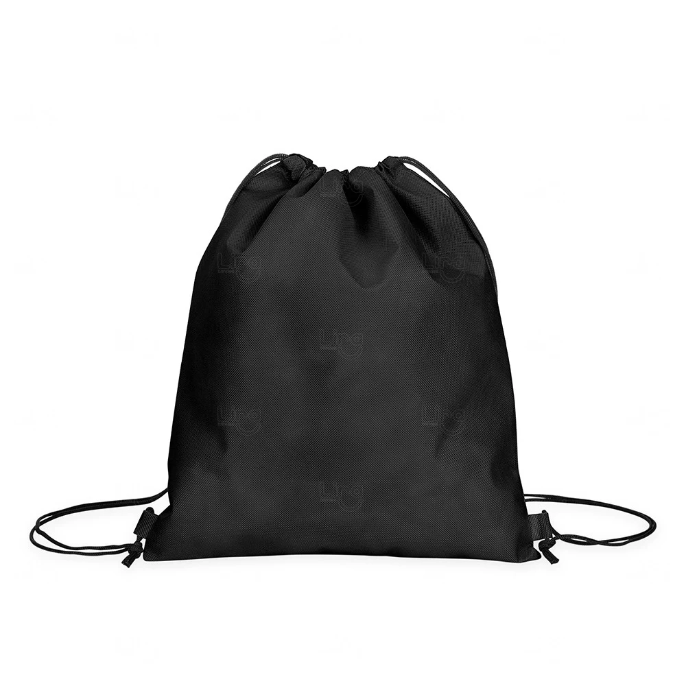 Mochila Saco em TNT com Alças Personalizada - 38 x 33 cm 