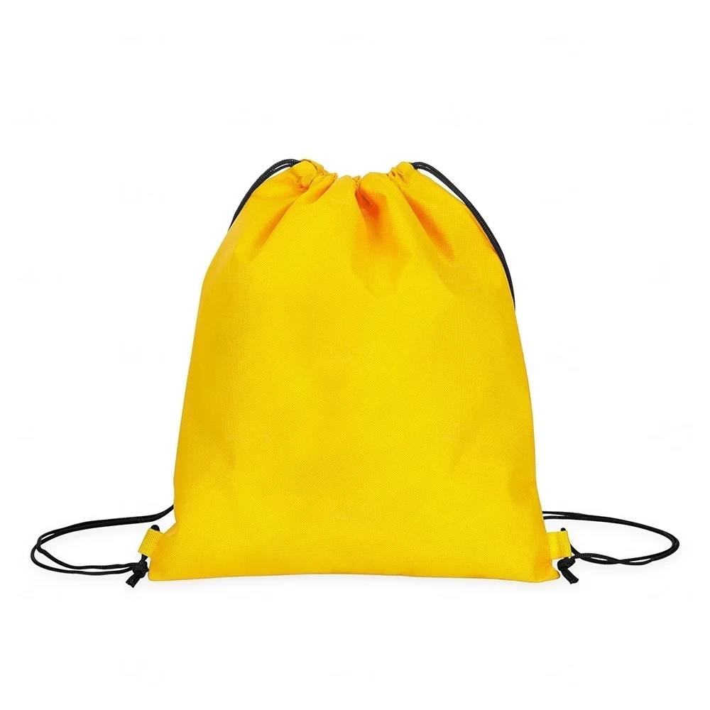 Mochila Saco em TNT com Alças Personalizada - 38 x 33 cm 
