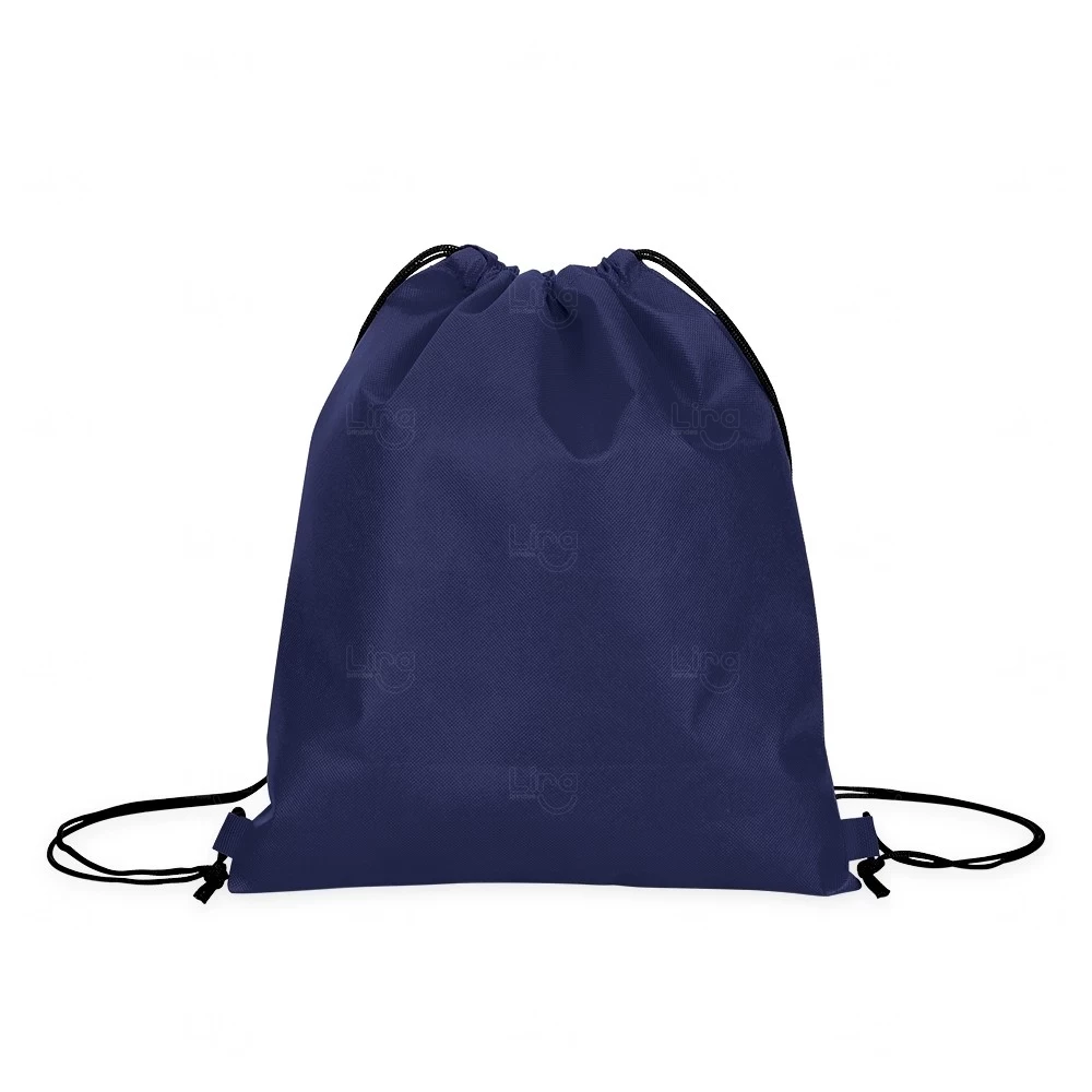 Mochila Saco em TNT com Alças Personalizada - 38 x 33 cm 