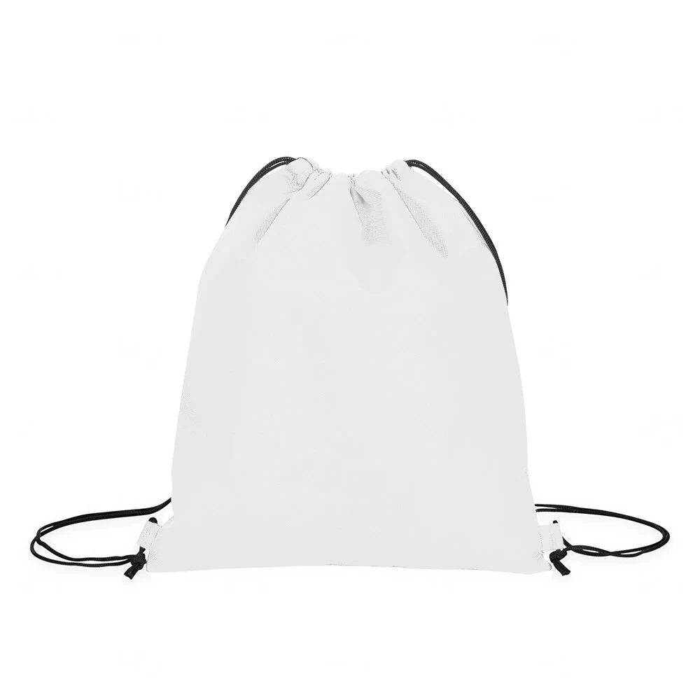 Mochila Saco em TNT com Alças Personalizada - 38 x 33 cm 