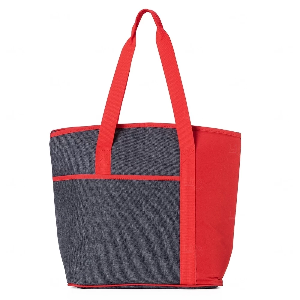 Bolsa Térmica 15L em Poliéster Personalizada Vermelho