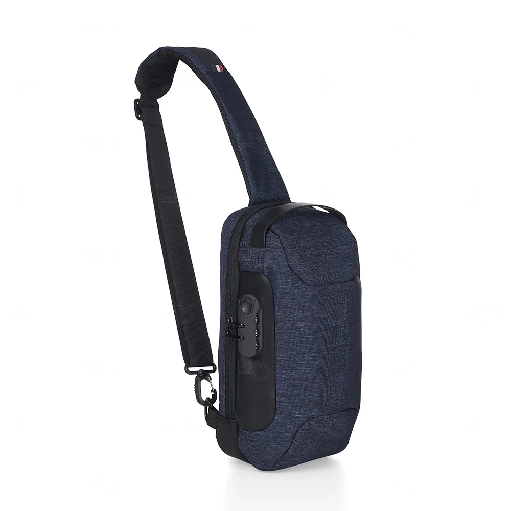 Mochila de Ombro 10L Antifurto com Segredo 