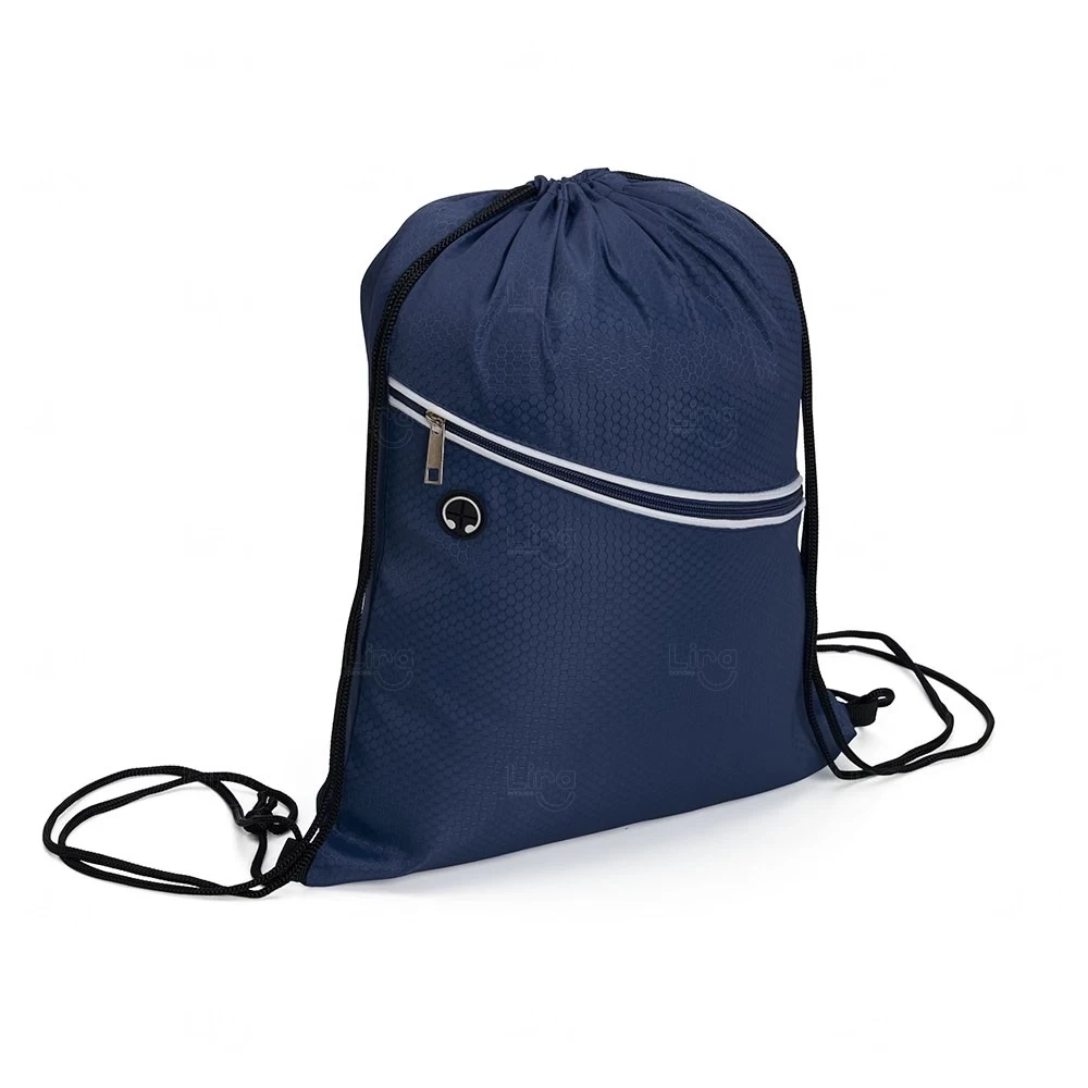 Mochila Saco com Entrada para Fones Personalizada 