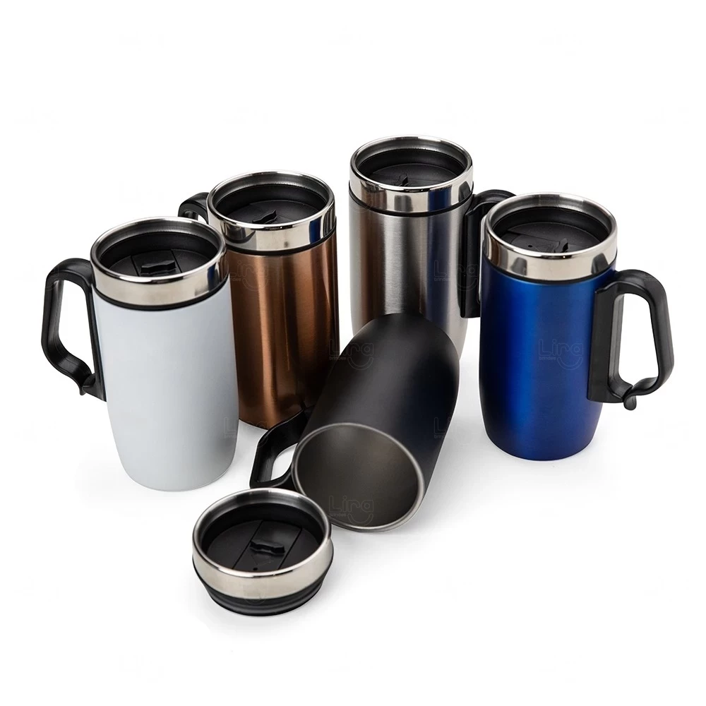 Caneca Inox Isotérmica 250ml Personalizada 