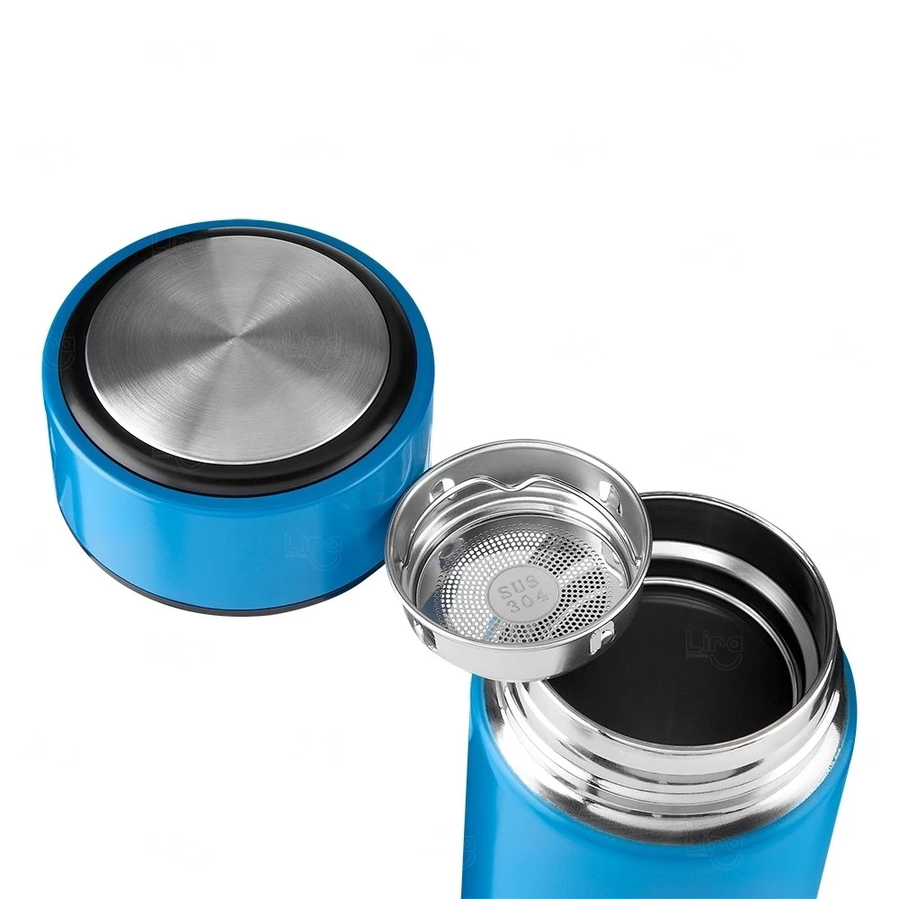 Garrafa Personalizada Inox com Infusor - 450ml 
