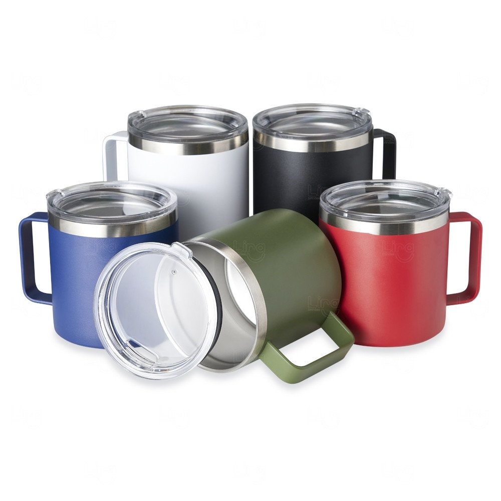Caneca Térmica Inox  Personalizada -  450ml 