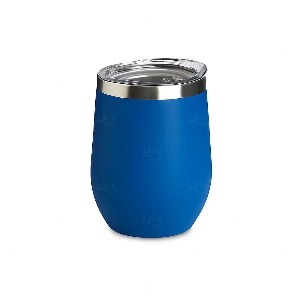 Copo Térmico Inox 320ml Parede Dupla Personalizado 
