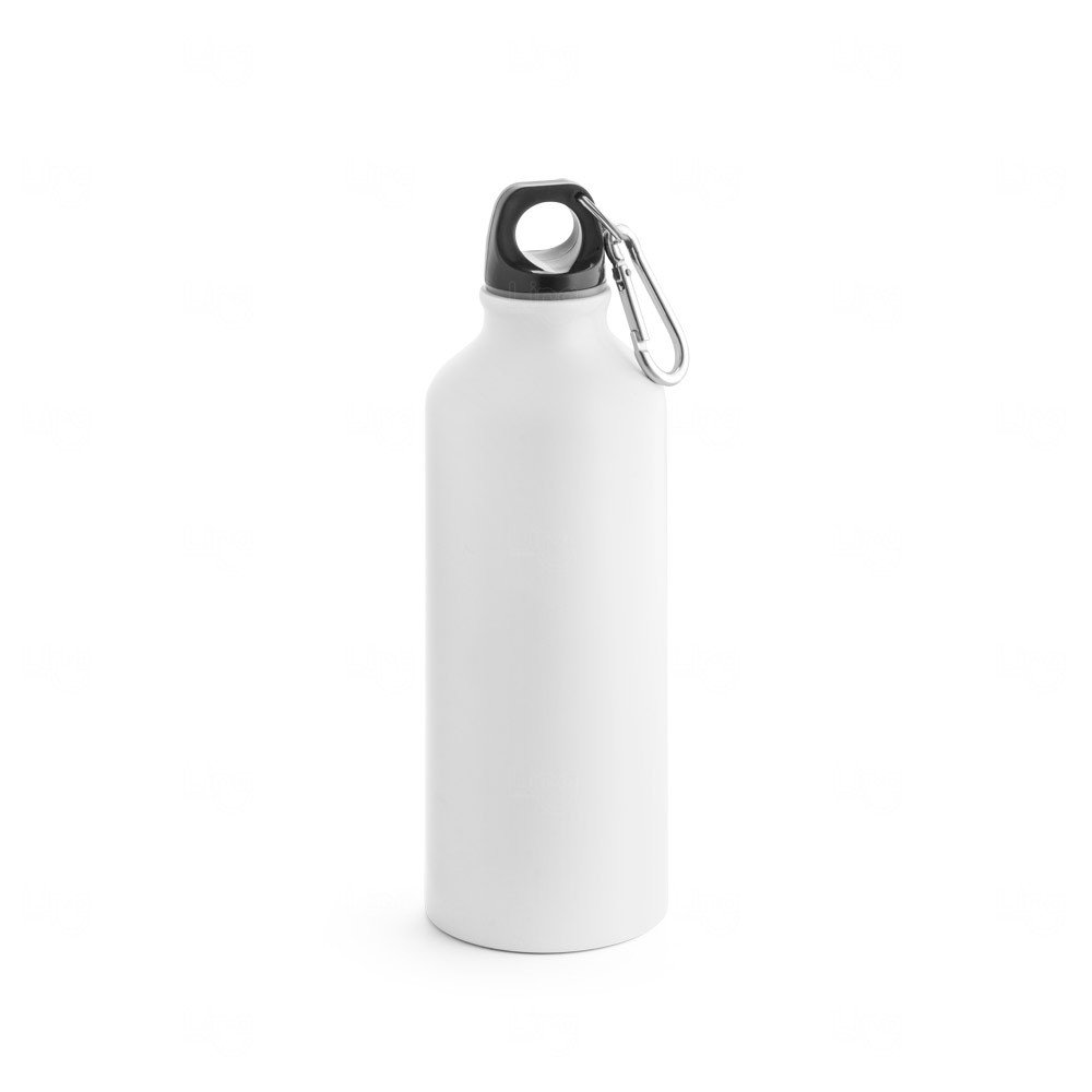 Garrafa de Aluminio Fosca Personalizada - 550ml Branco