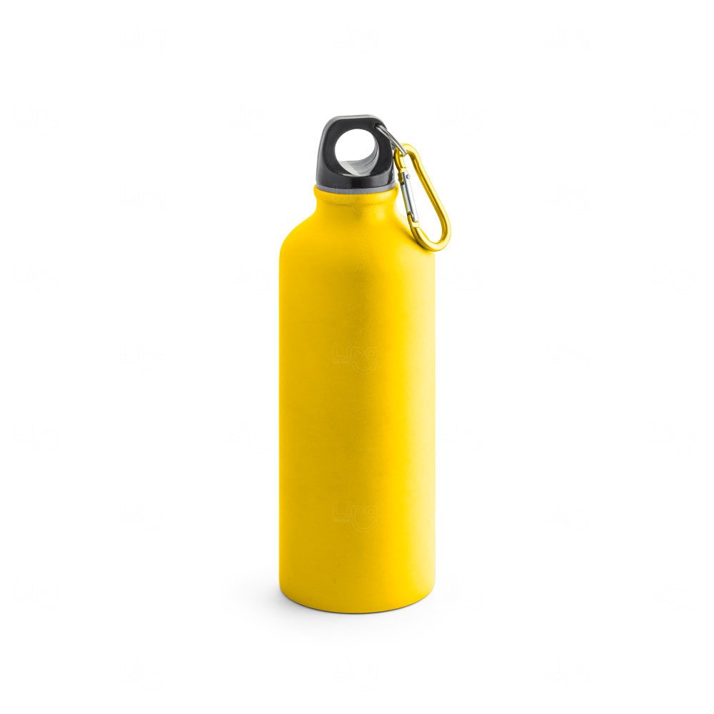Garrafa de Aluminio Fosca Personalizada - 550ml Amarelo