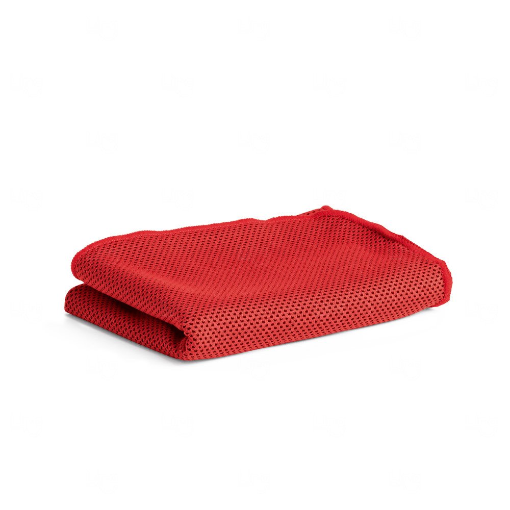 Toalha Esportiva Personalizada - 80x30 cm Vermelho