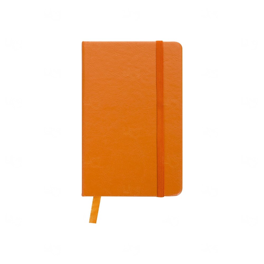 Moleskine Personalizado de Couro Sintético - 14,4 x 8,8 cm 