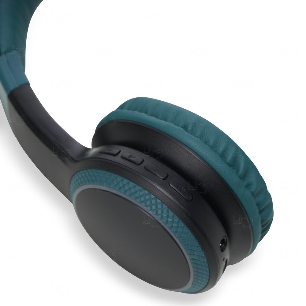 Fone de Ouvido Bluetooth Personalizado com LED RGB 