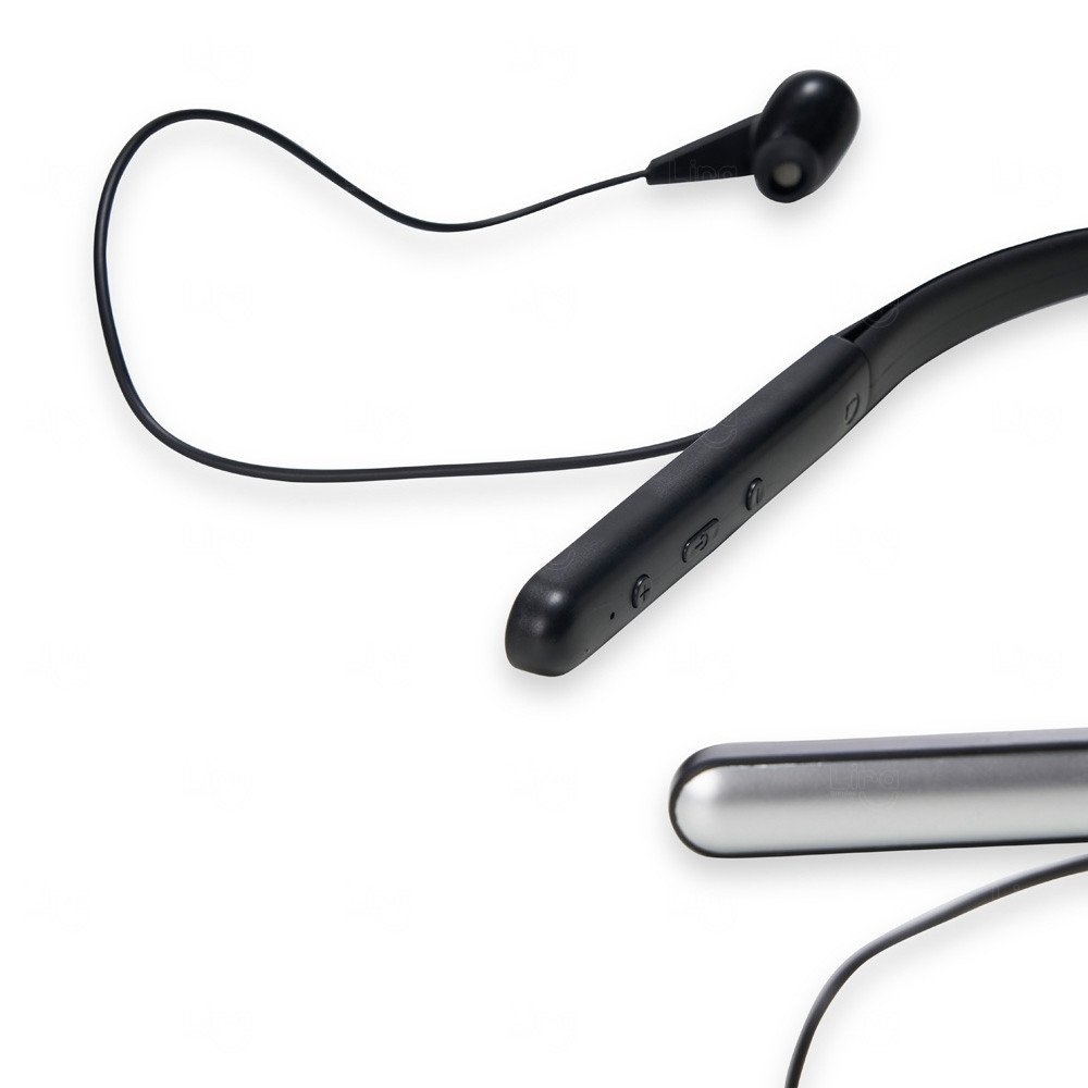 Fone de Ouvido Bluetooth com Haste para Pescoço Personalizado 
