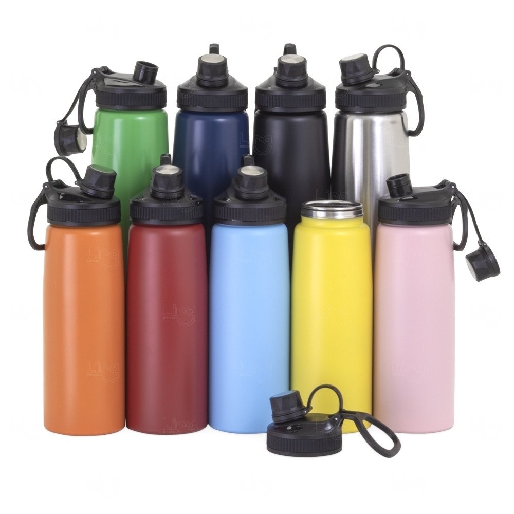 Squeeze Inox 900ml Personalizada 