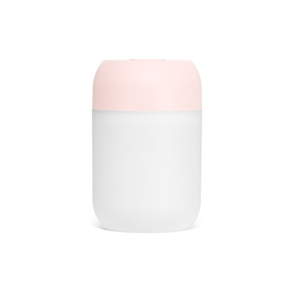 Umidificador de Ar 300ml com LED Personalizado Rosa