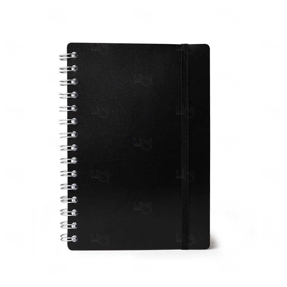 Agenda Diária 2026 com Espiral Personalizada - 20x14,6cm 