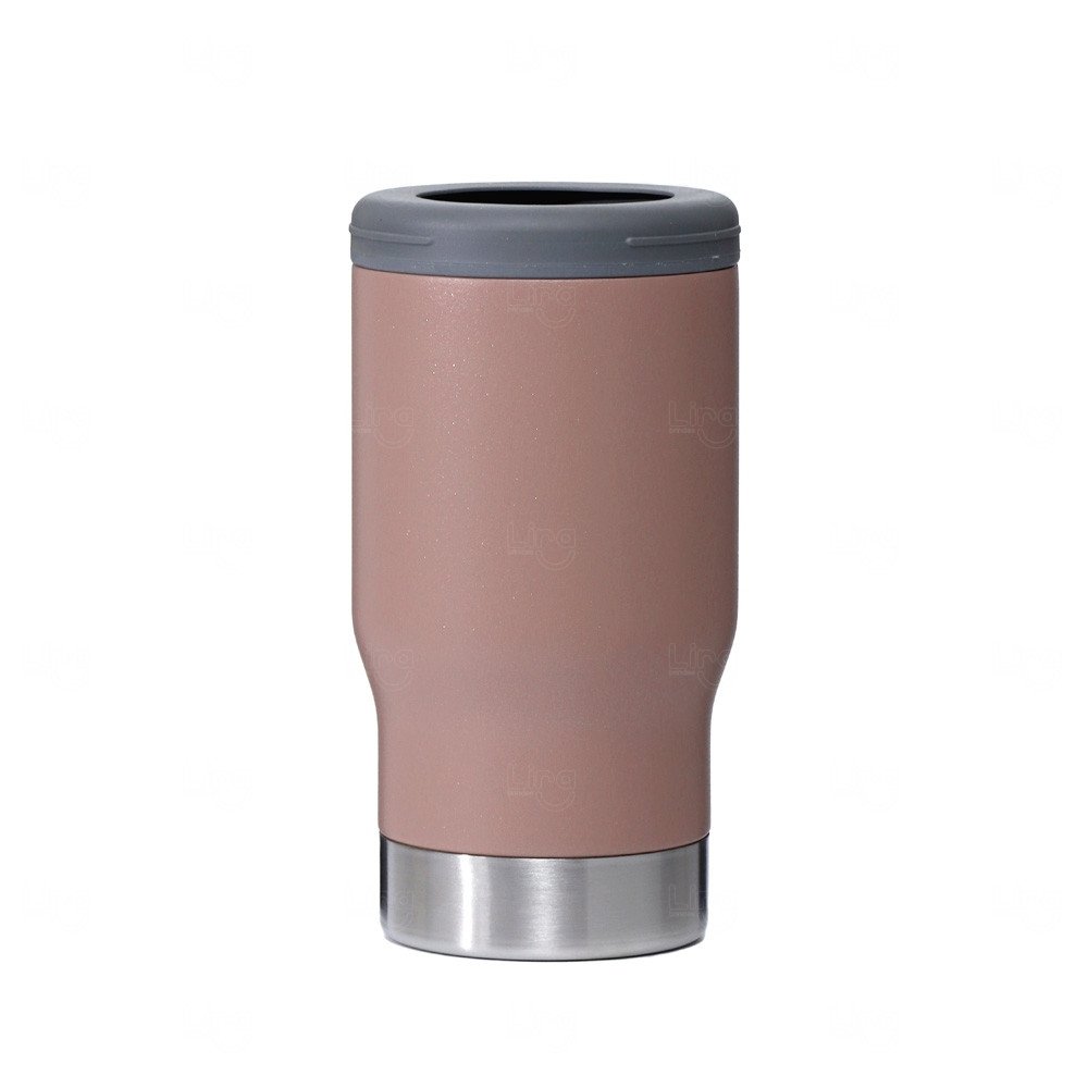 Copo Térmico Multiuso 380ml com Abridor Personalizado Bronze Escuro