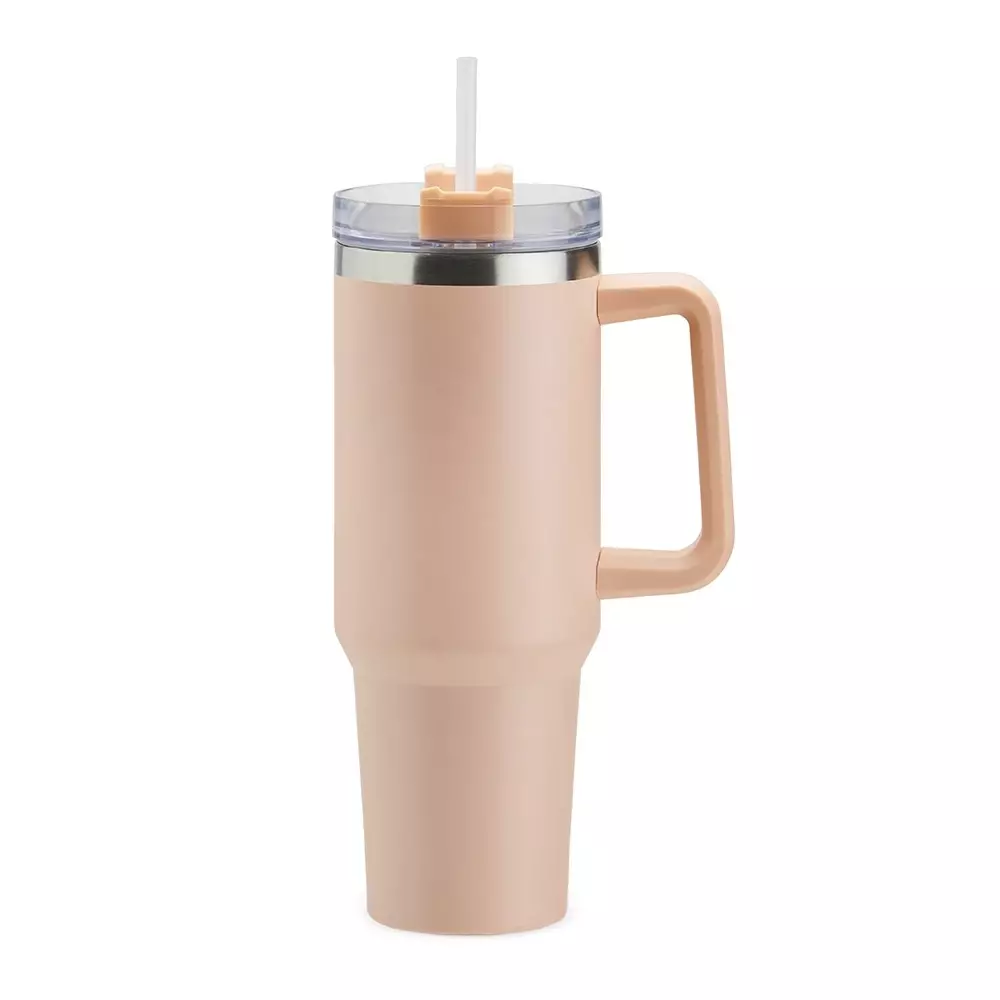 Caneca Térmica Personalizada - 1,2L Rosa Claro