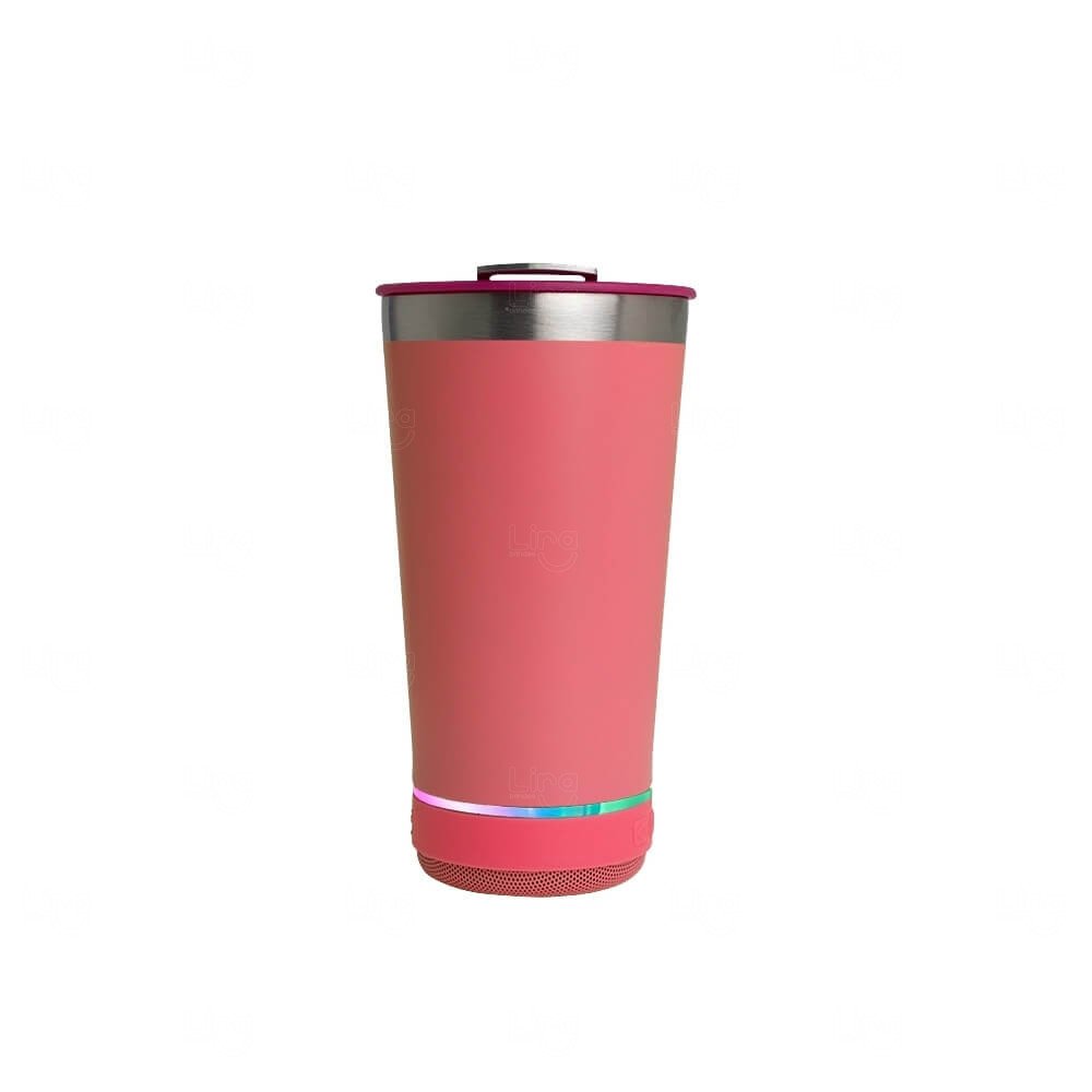 Copo Térmico com Caixa de Som 400ml Personalizado 