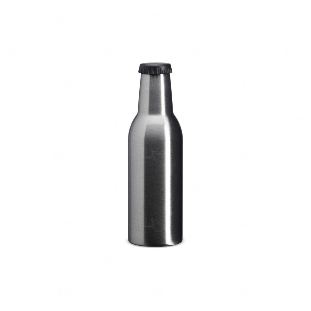 Garrafa Inox com Tampa Rosqueável Personalizada - 350ml 