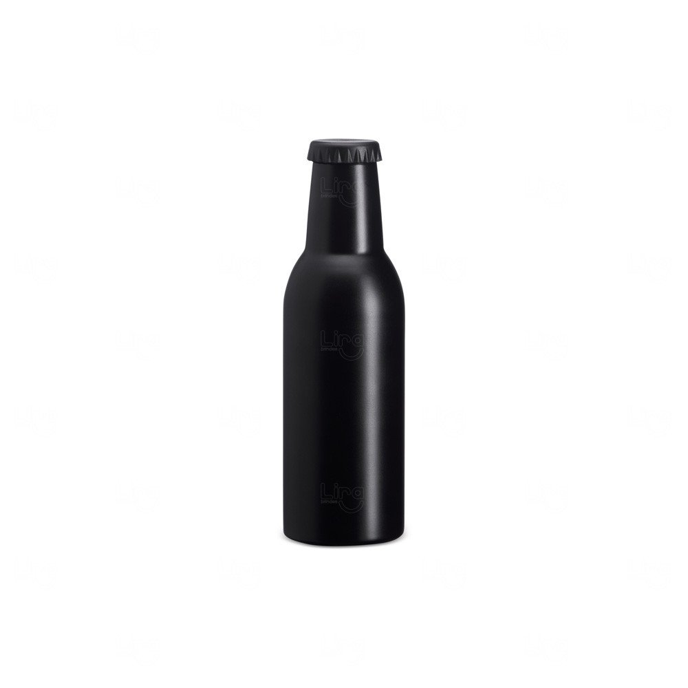Garrafa Inox com Tampa Rosqueável Personalizada - 350ml 