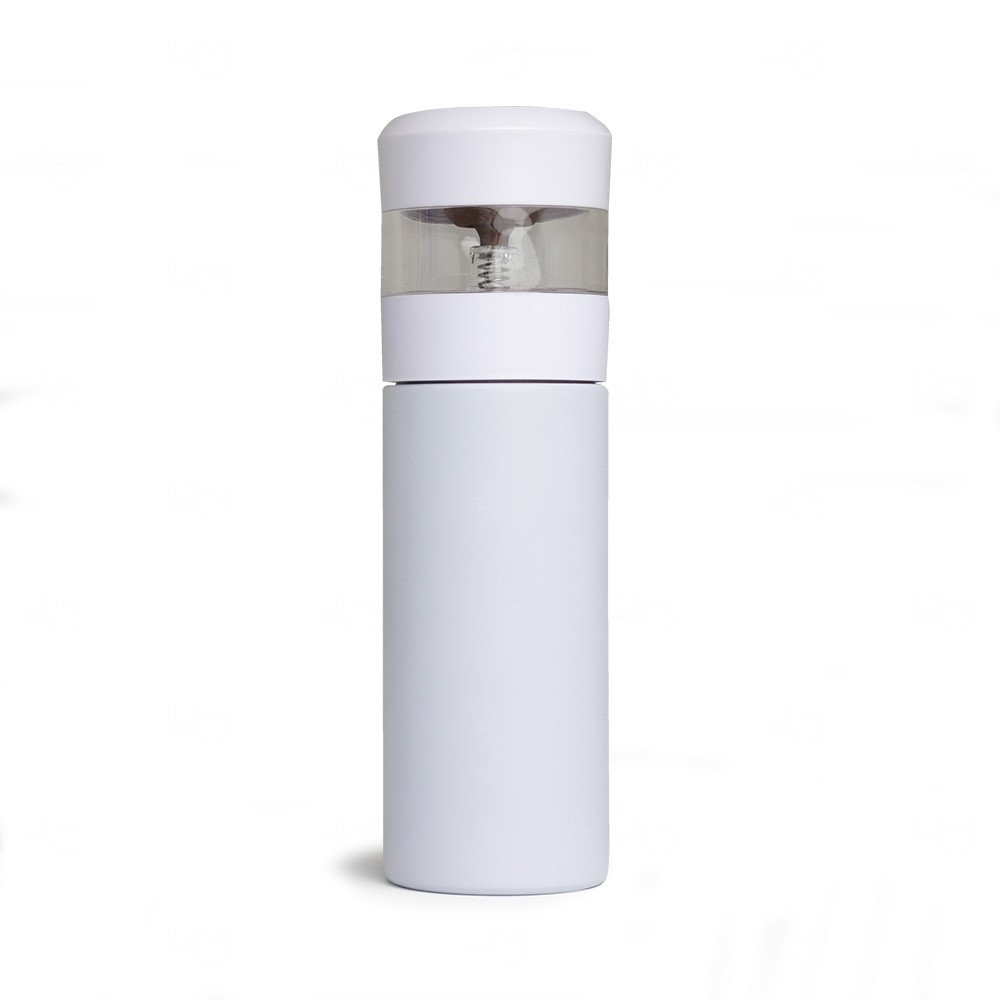 Garrafa Térmica com Infusor 350ml Personalizada Cinza