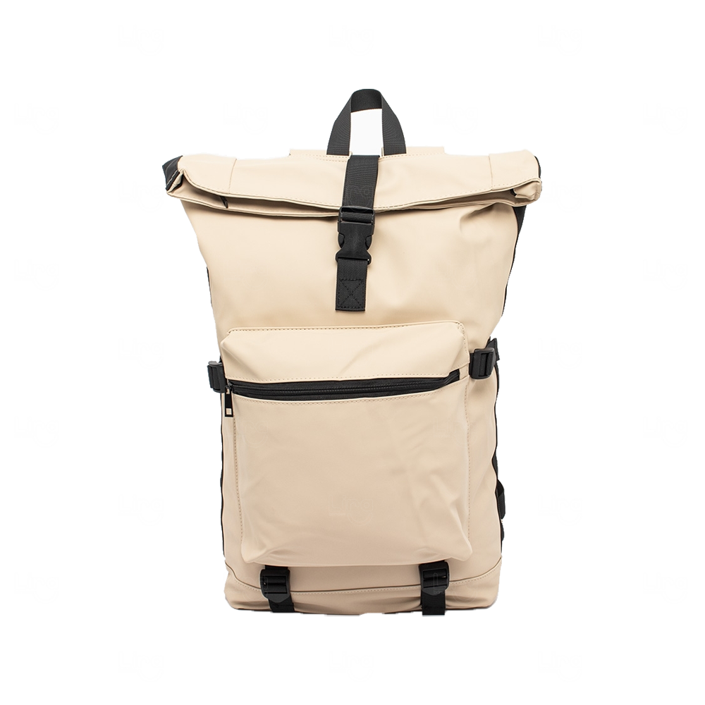 Mochila Couro Sintético 41L Impermeável Personalizada 