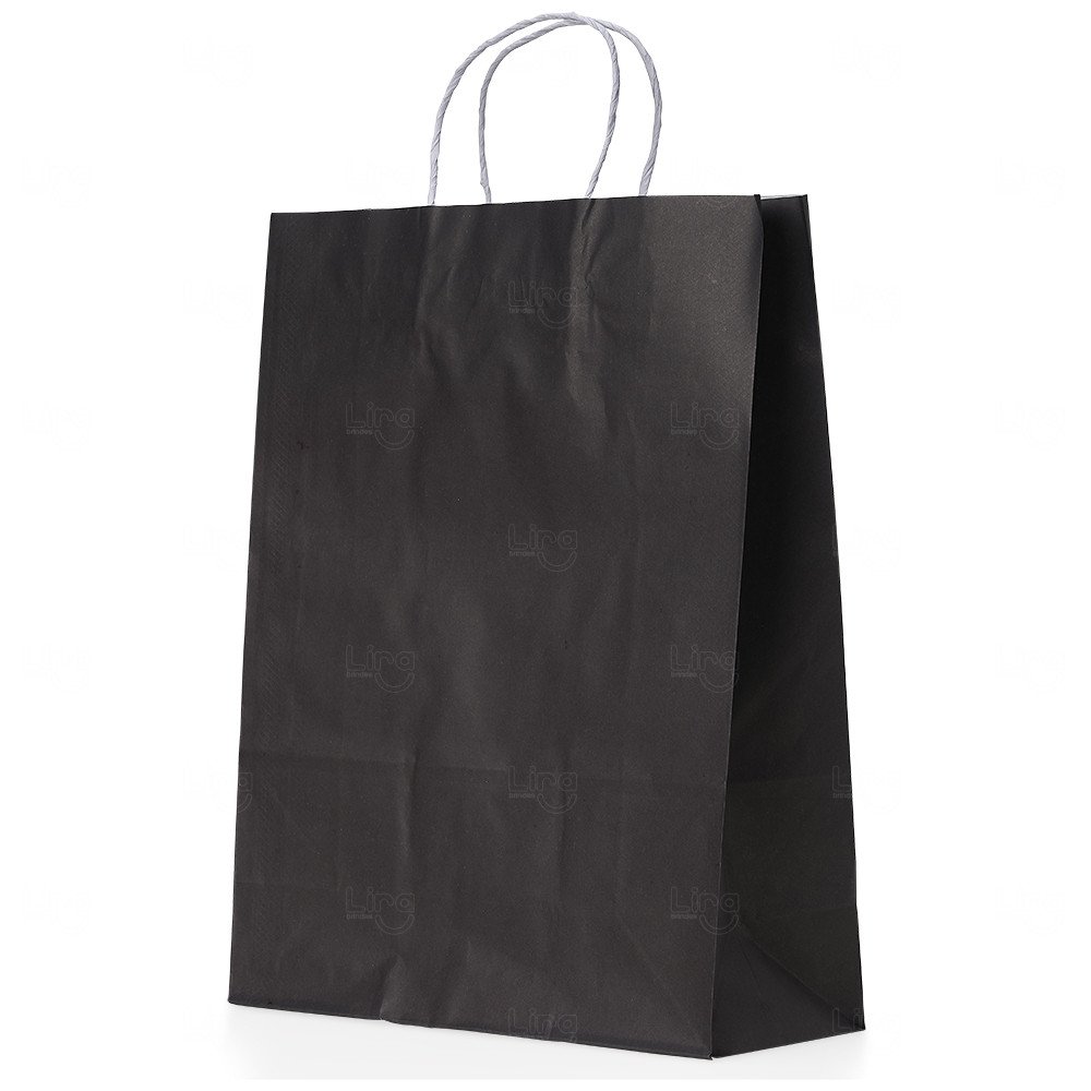 Sacola Kraft Grande Personalizada - 40 x 29,5 cm 