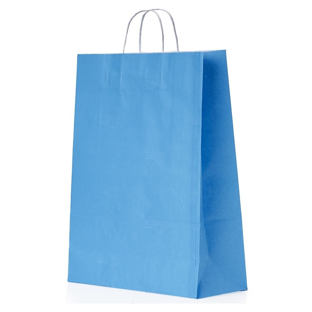 Sacola Kraft Grande Personalizada - 40 x 29,5 cm 