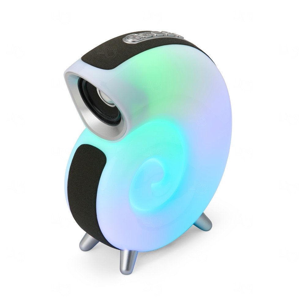 Caixa de Som Personalizada Caracol Preto