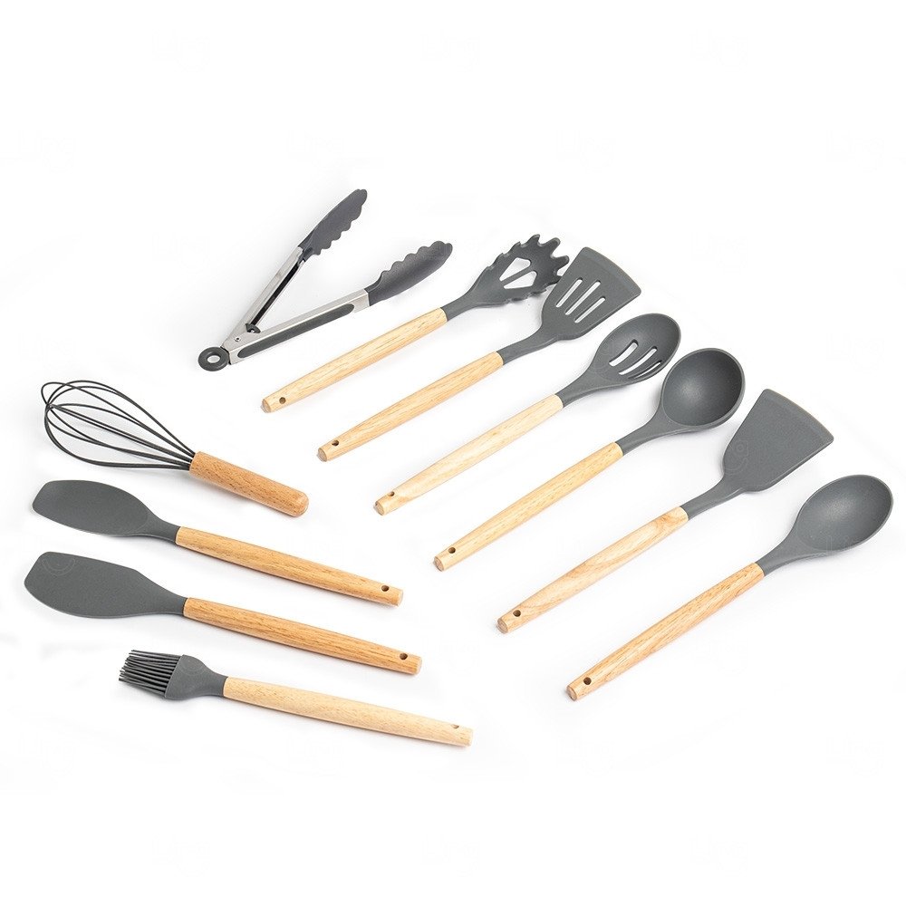 Kit com 12 Utensílios de Cozinha Personalizado 