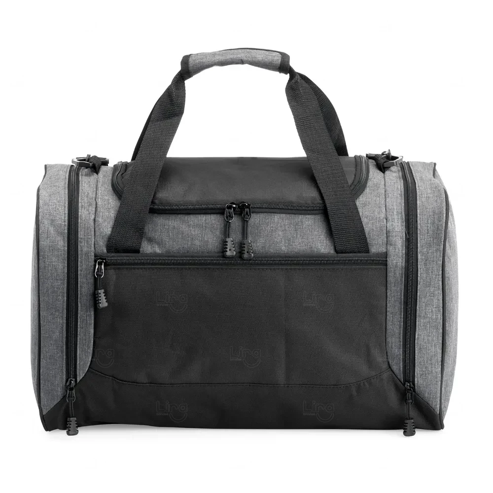 Bolsa Esportiva 46 Litros em Nylon Personalizada Cinza