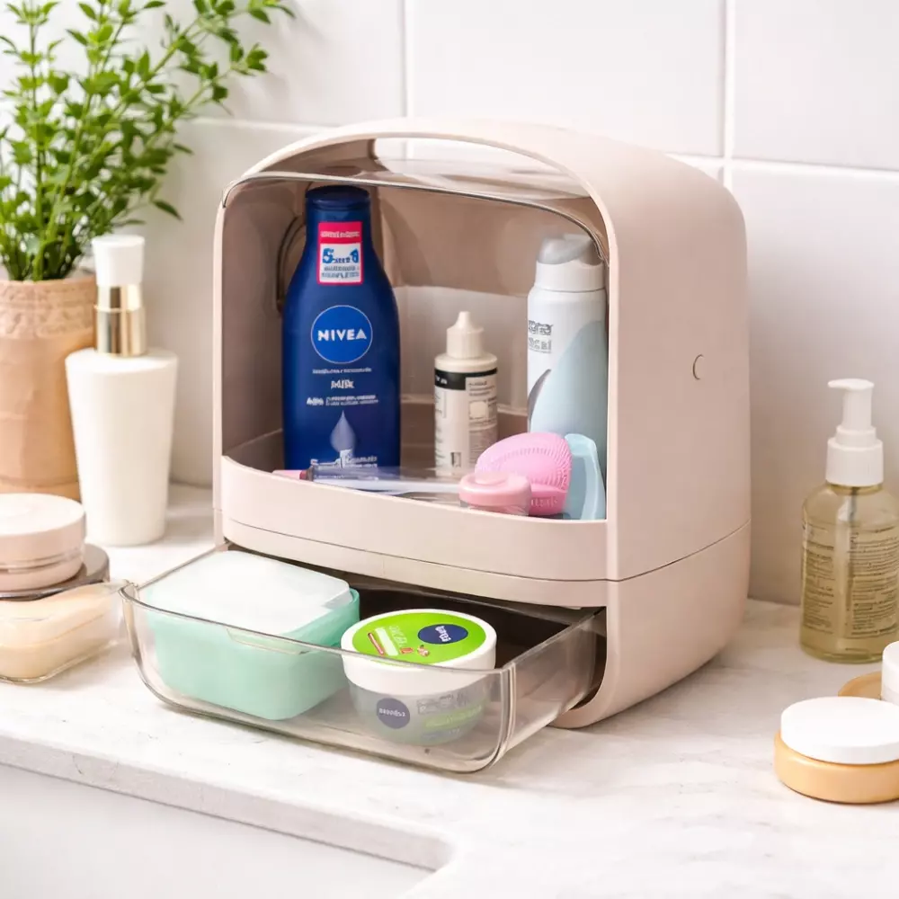 Caixa Organizadora para Cosméticos Personalizada 