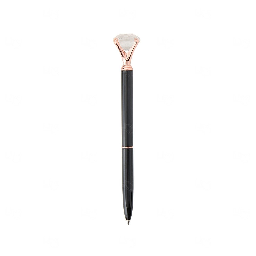 Caneta com Diamante Cristal Personalizada 