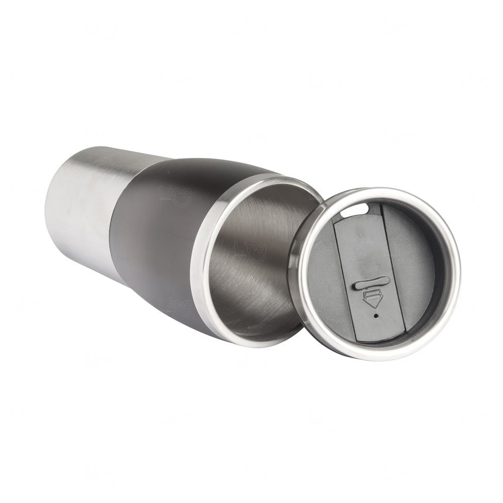 Caneca Inox e Acrílico 450ml Personalizada 