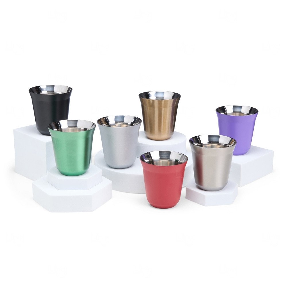 Copinho Isotérmico 150ml em Aço Inox Personalizado 