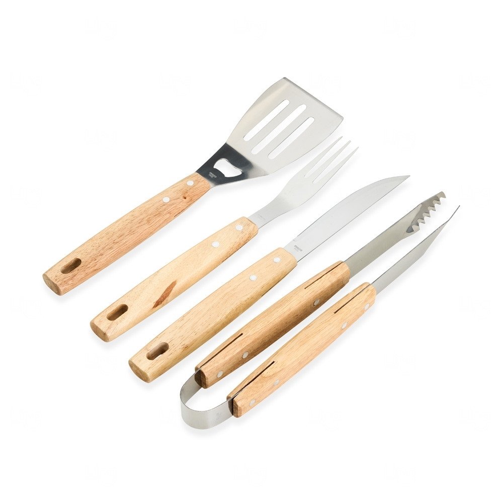 Kit Churrasco Personalizado com 4 Peças 