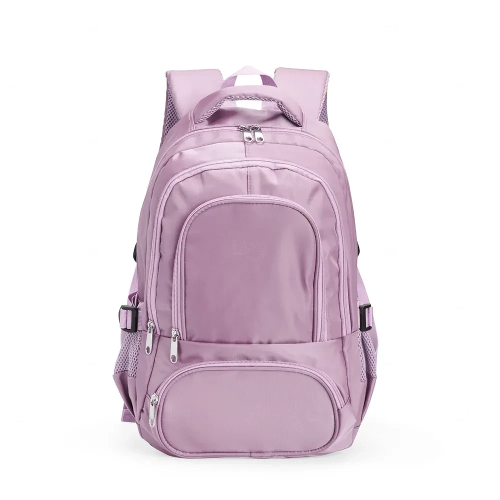 Mochila em Poliéster 17L Impermeável Personalizada Roxo