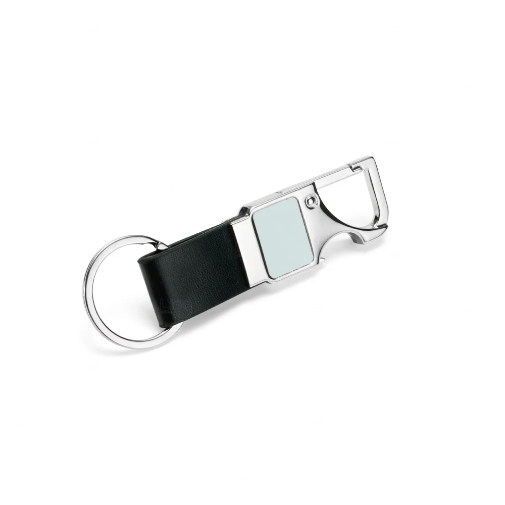 Chaveiro de Metal com Abridor de Garrafas Personalizado 