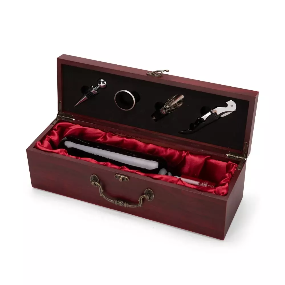 Kit Vinho 4 Peças com Estojo Personalizado 