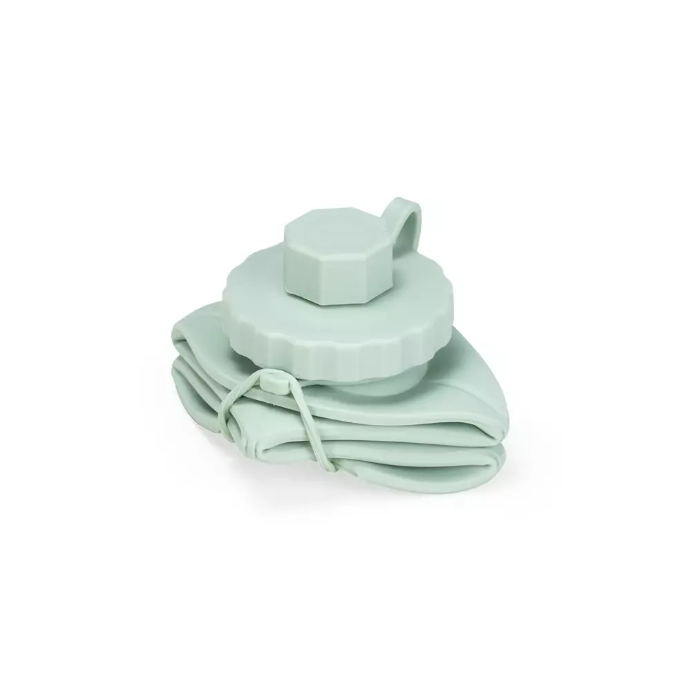 Garrafa Dobrável Silicone 600ml Personalizada 